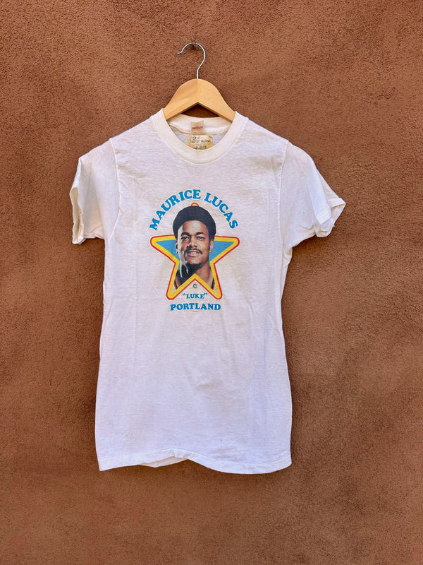 1970's Maurice Lucas Portland Trail Blazers T-shirt