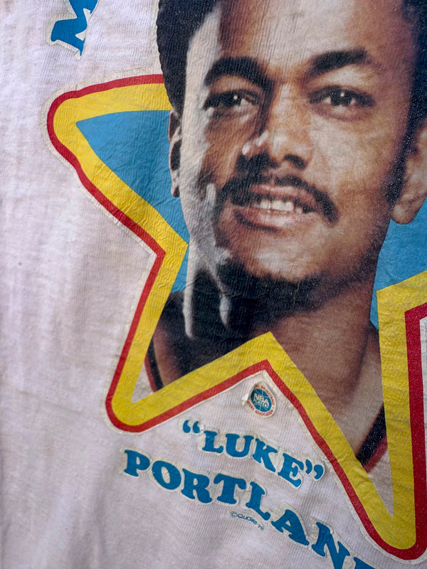 1970's Maurice Lucas Portland Trail Blazers T-shirt