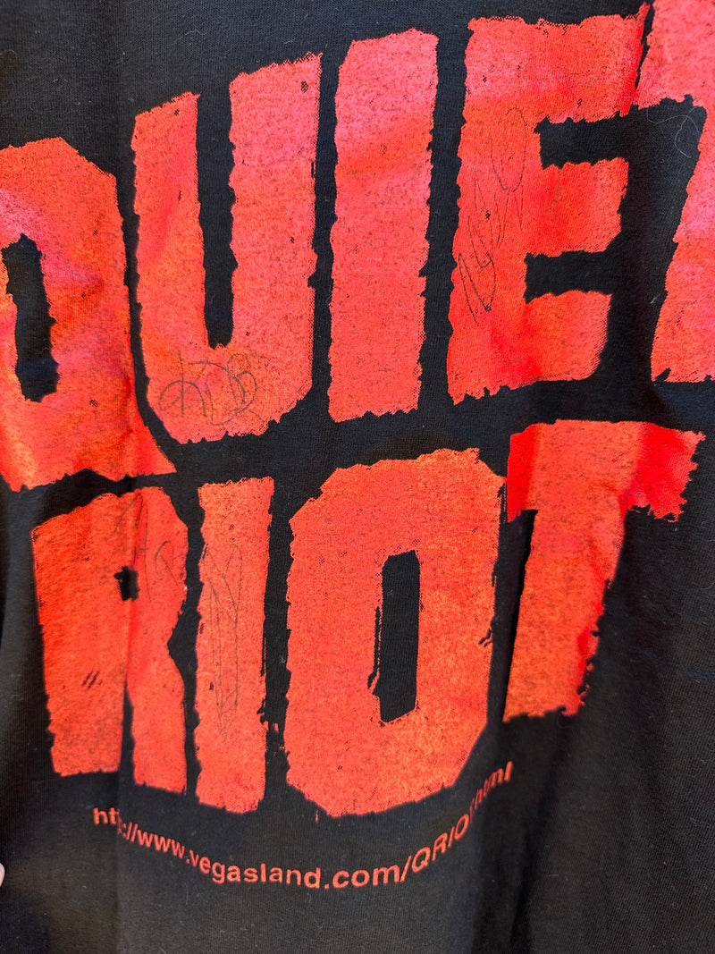 Autographed 1999 Quiet Riot Tee