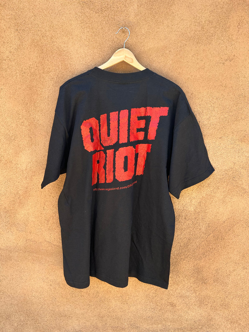 Autographed 1999 Quiet Riot Tee