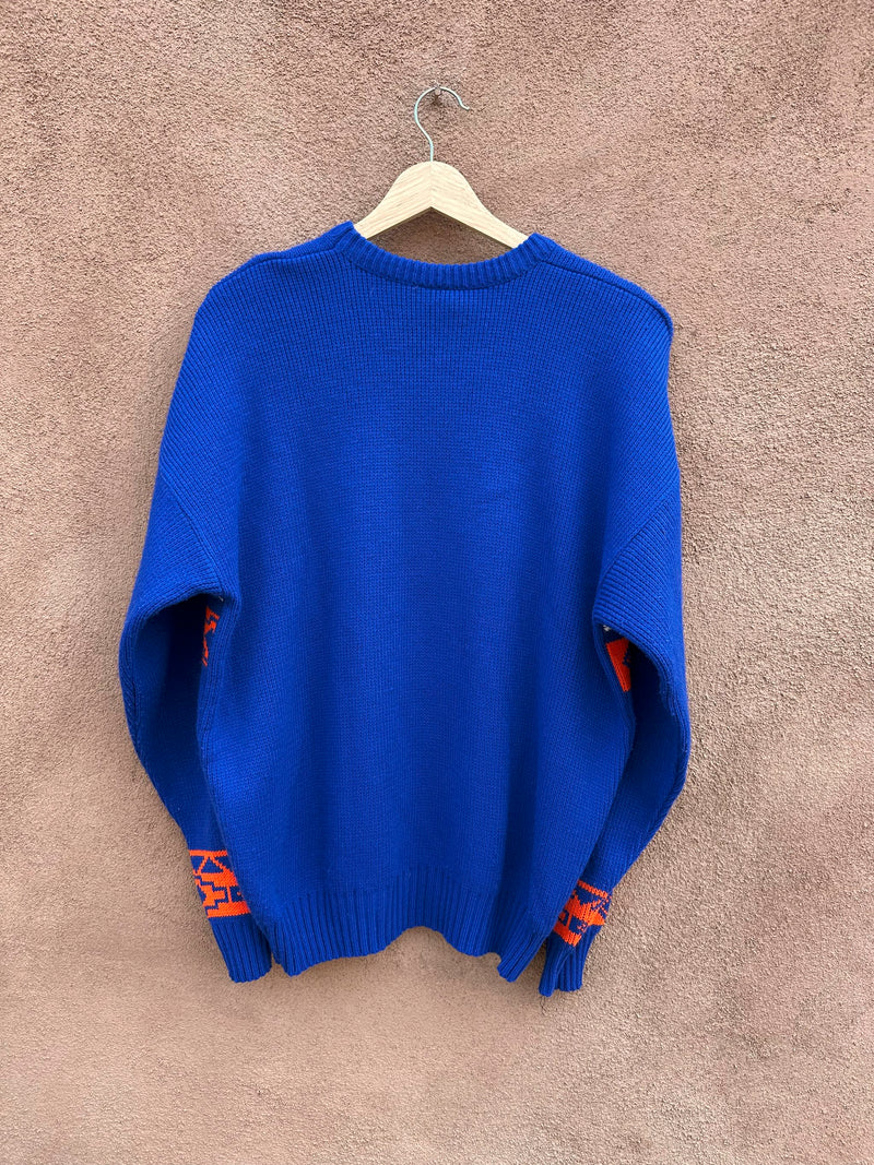 Denver Broncos ProElite Sweater with Southwest Patterns