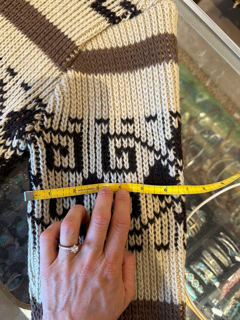 1970's Pendleton "Big Lebowski" Westerly 100% Wool Cardigan