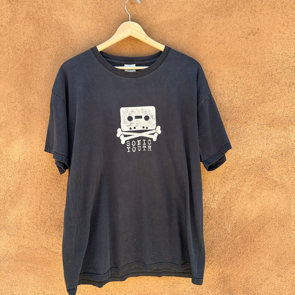 Vintage 90's Sonic Youth Cassette Skull Tee – DESERT MOSS VINTAGE