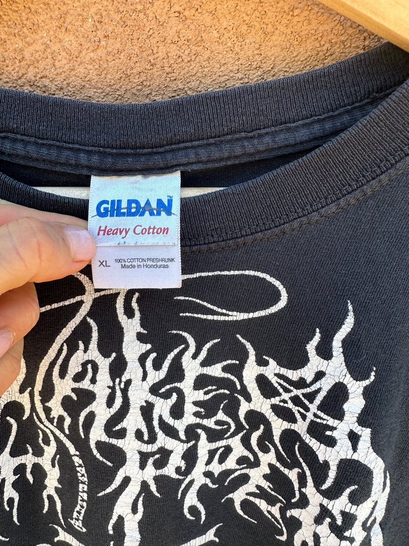 1995 Naked Whipper Pain Streaks T-Shirt