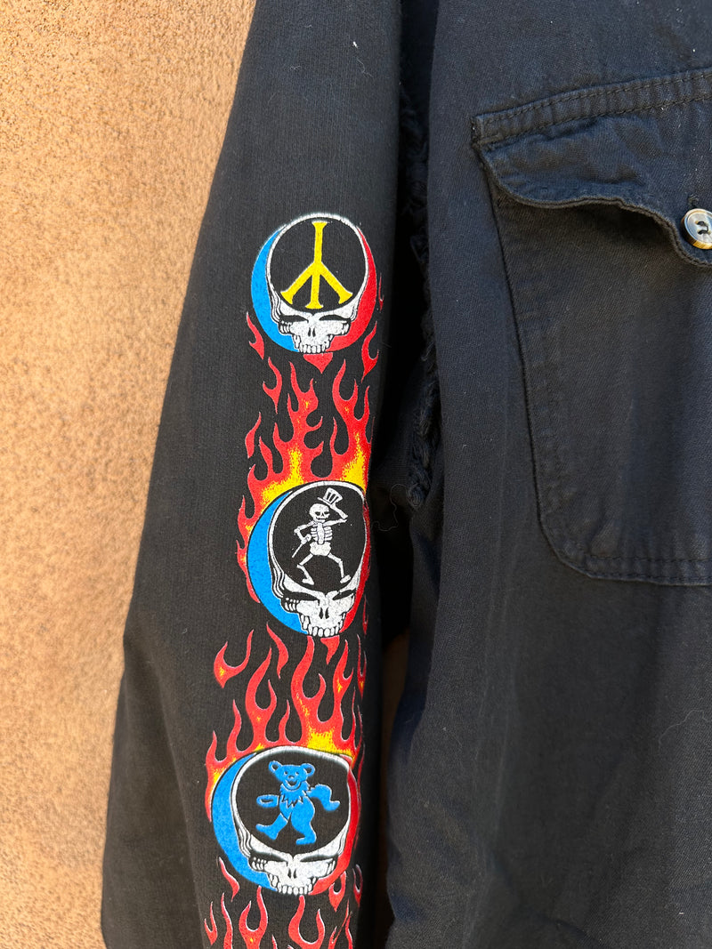 John's Rock n' Ride Grateful Dead Biker Shirt