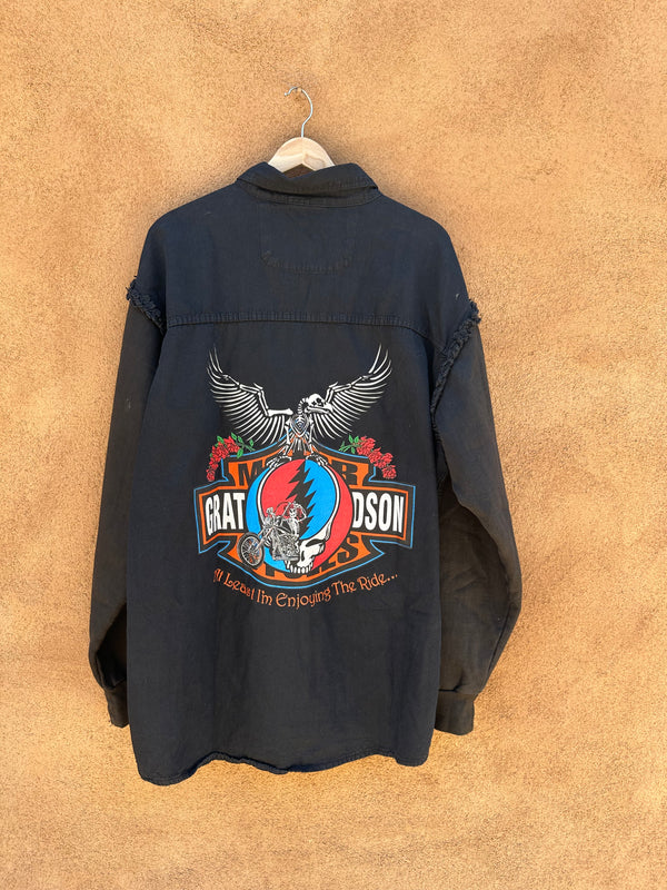 John's Rock n' Ride Grateful Dead Biker Shirt