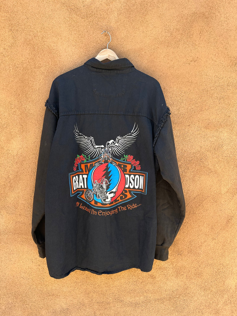 John's Rock n' Ride Grateful Dead Biker Shirt