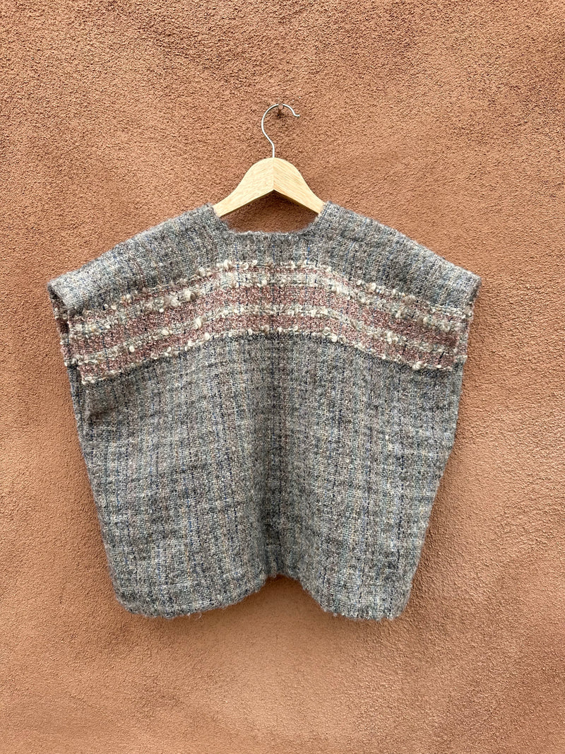 Cropped Wool Handmade Sweater Vest