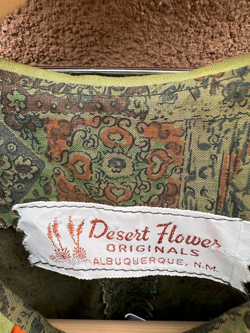 1950's Fiesta Dress by Desert Flowers Originals