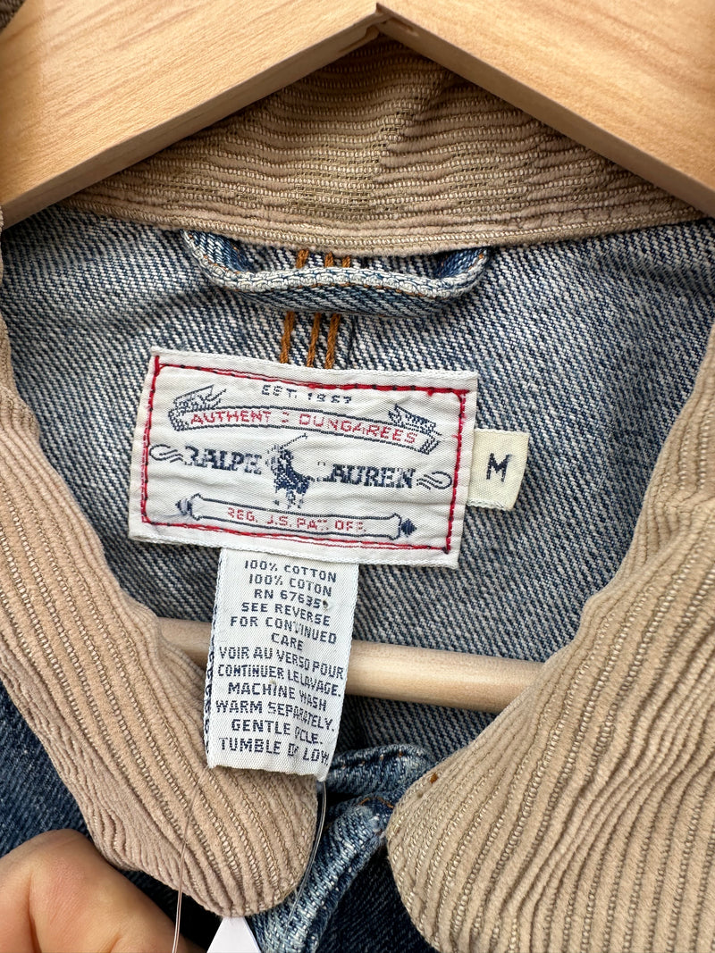 1990's Polo Ralph Lauren Authentic Dungarees Denim Jacket