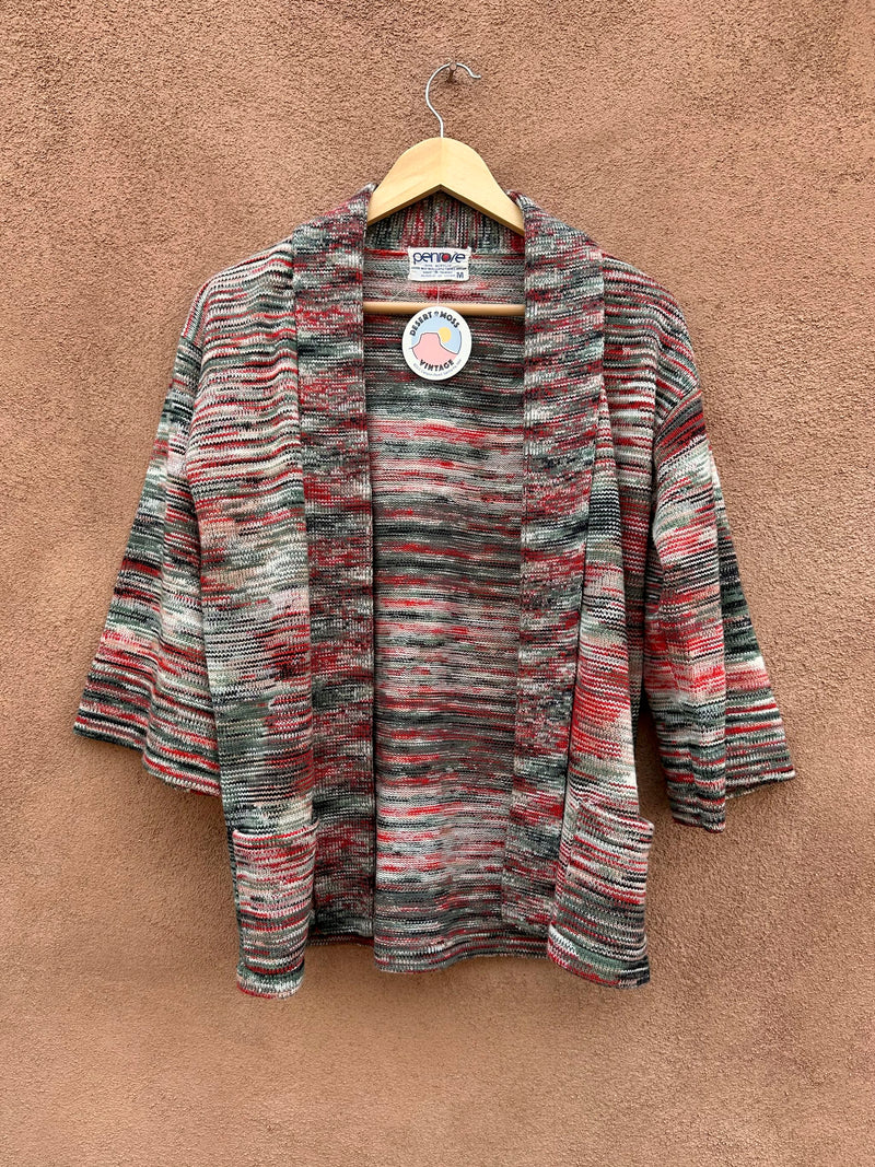 Penrose Space Dye 1960's Cardigan