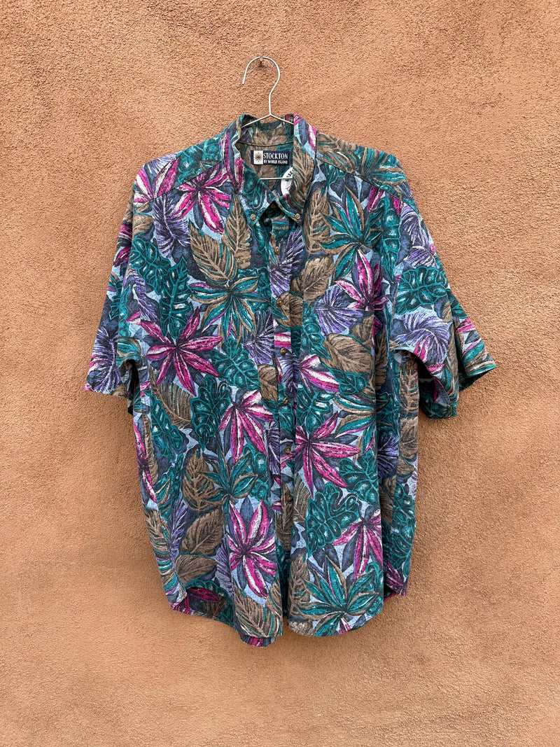 Stockton by World Island Shirt, Cotton XXL