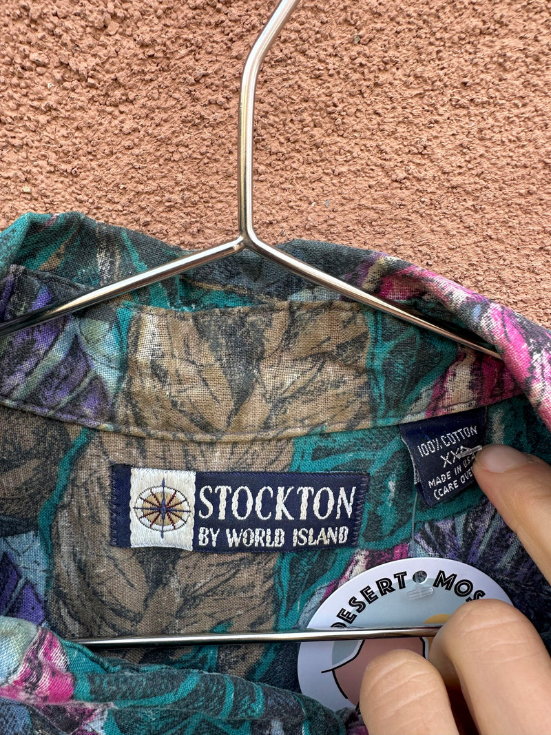 Stockton by World Island Shirt, Cotton XXL