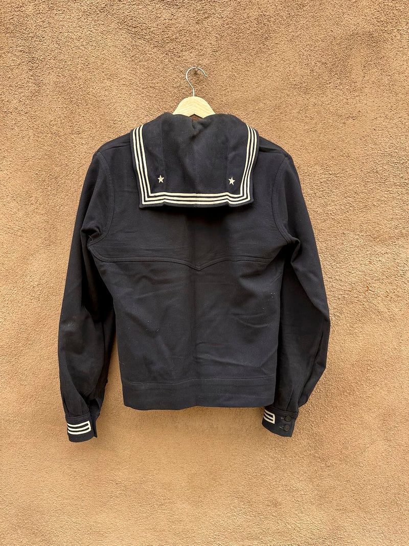 1950's Naval Clothing Factory Wool Cracker Jack Shirt