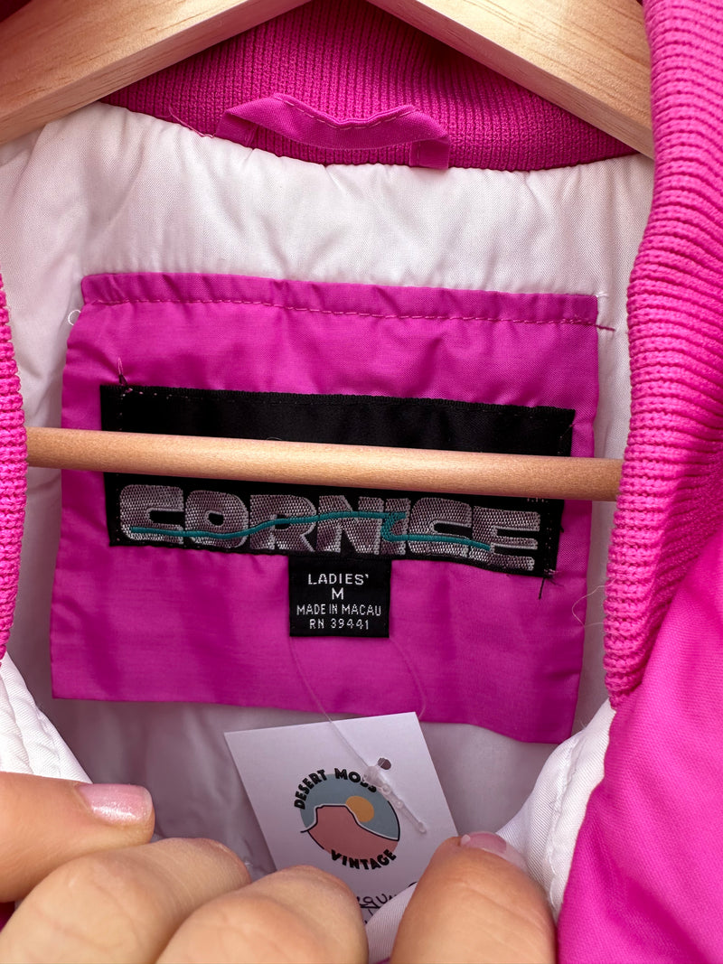 Bubblegum Pink Cornice Ski Jacket - Medium