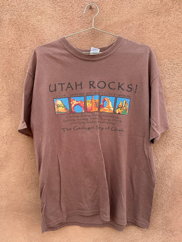 Utah Rocks! Geologic Story of Utah T-shirt