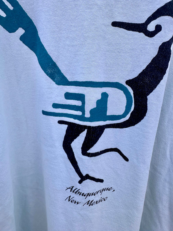 Albuquerque, NM Abstract Southwest Style Roadrunner T-shirt