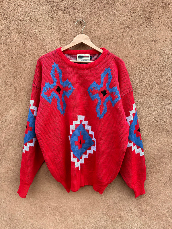 80's Sportime Actionwear Southwest Style Sweater