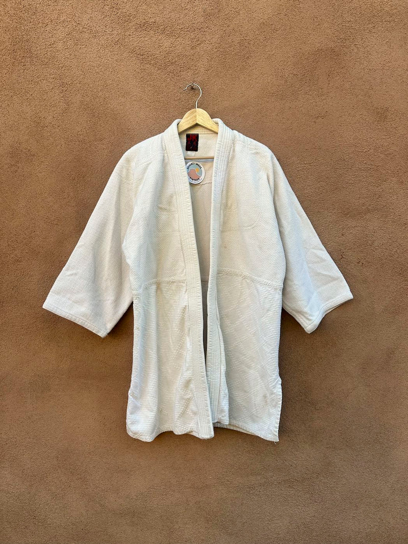 1980's JK Cotton Martial Arts Gi, Cotton Bohemian Jacket