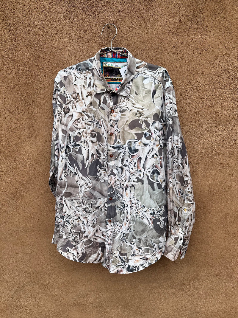 Robert Graham Skull Shirt - XL