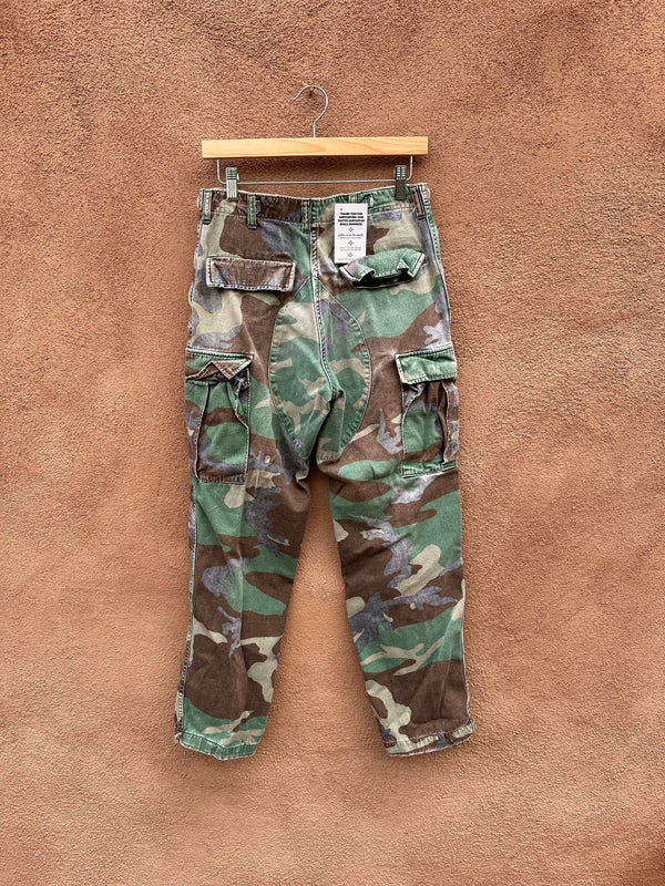 Perfectly Faded Camo Cargo Pants 27 - 31