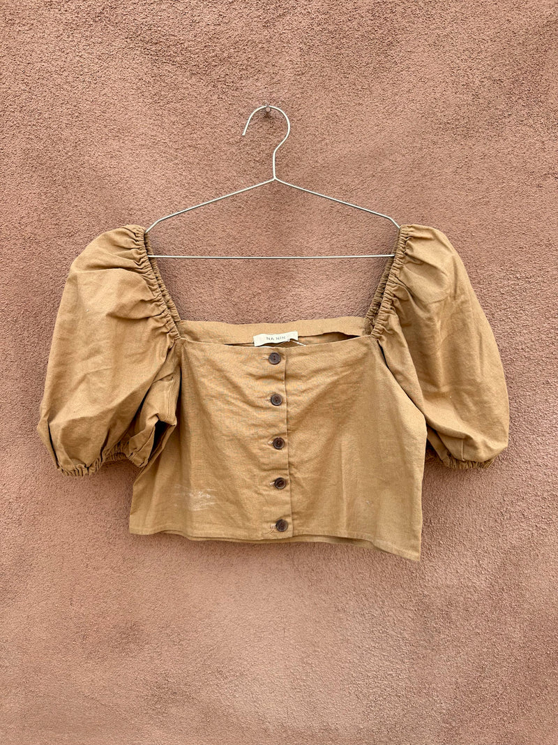 Na Nin Cotton Top Cropped