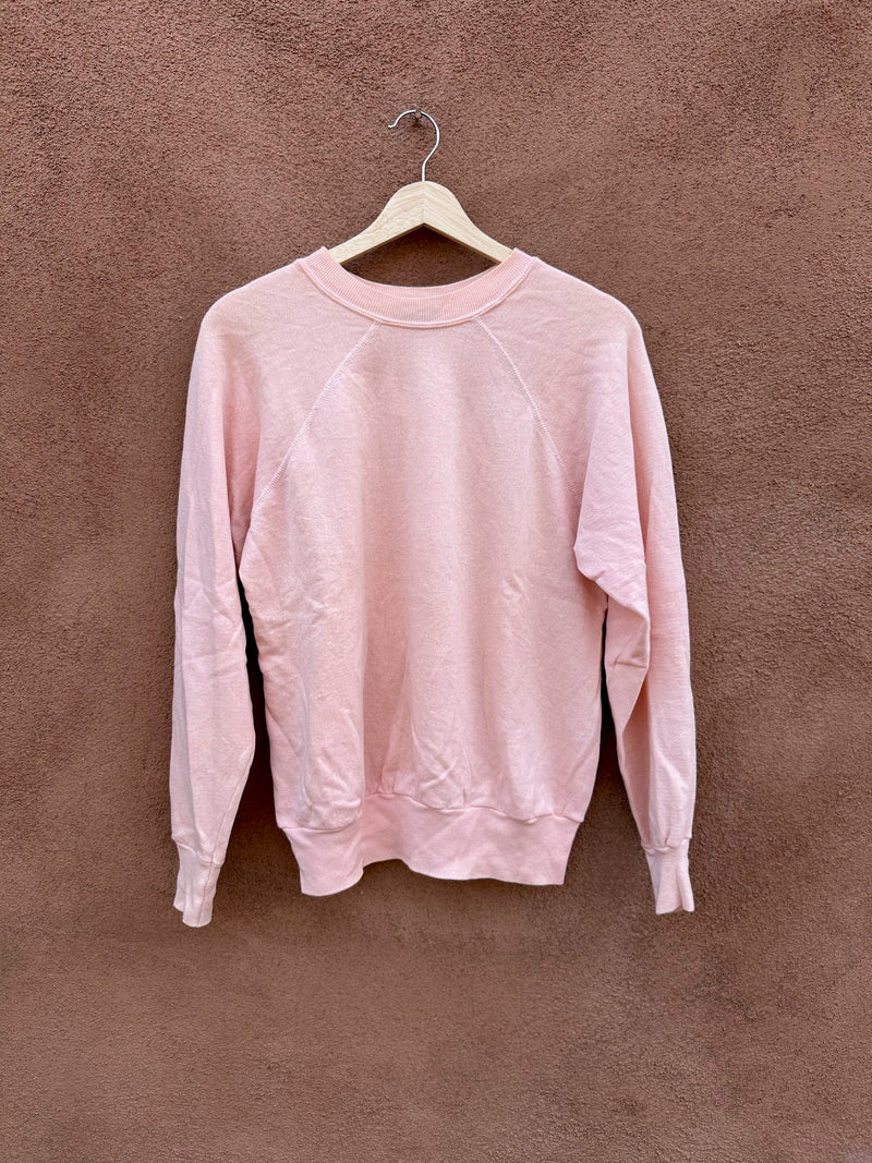 1980's Momentum Peach Colored Blank Sweatshirt
