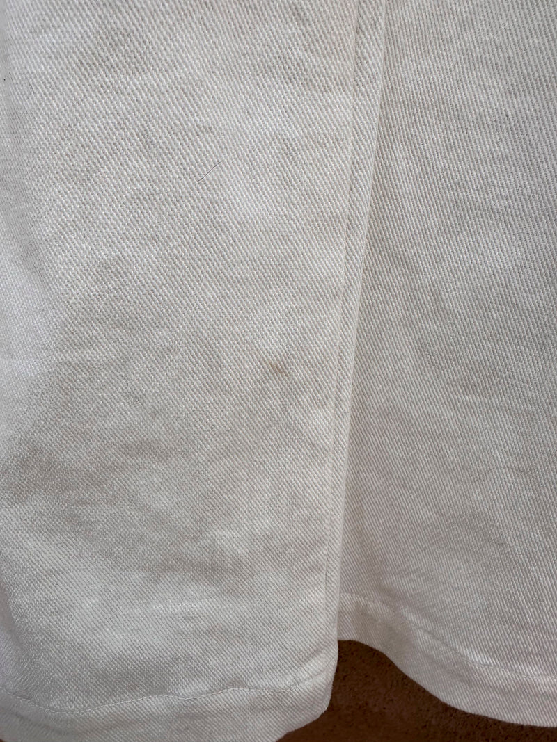 Ali Golden Cropped Cream Jacket