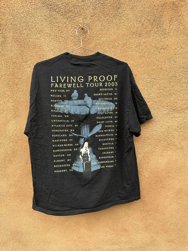 Cher Living Proof Tour T-shirt