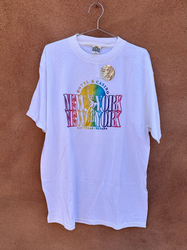 New York, New York Rainbow Foil T-shirt