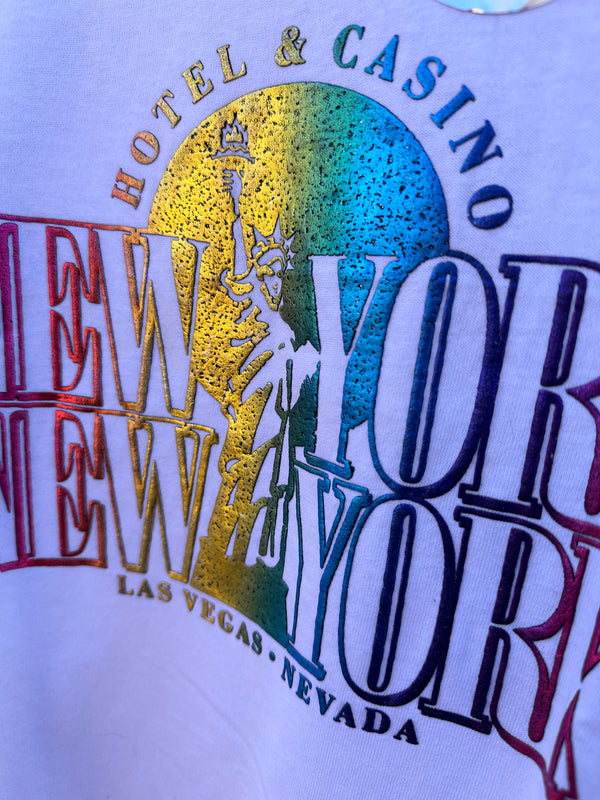 New York, New York Rainbow Foil T-shirt