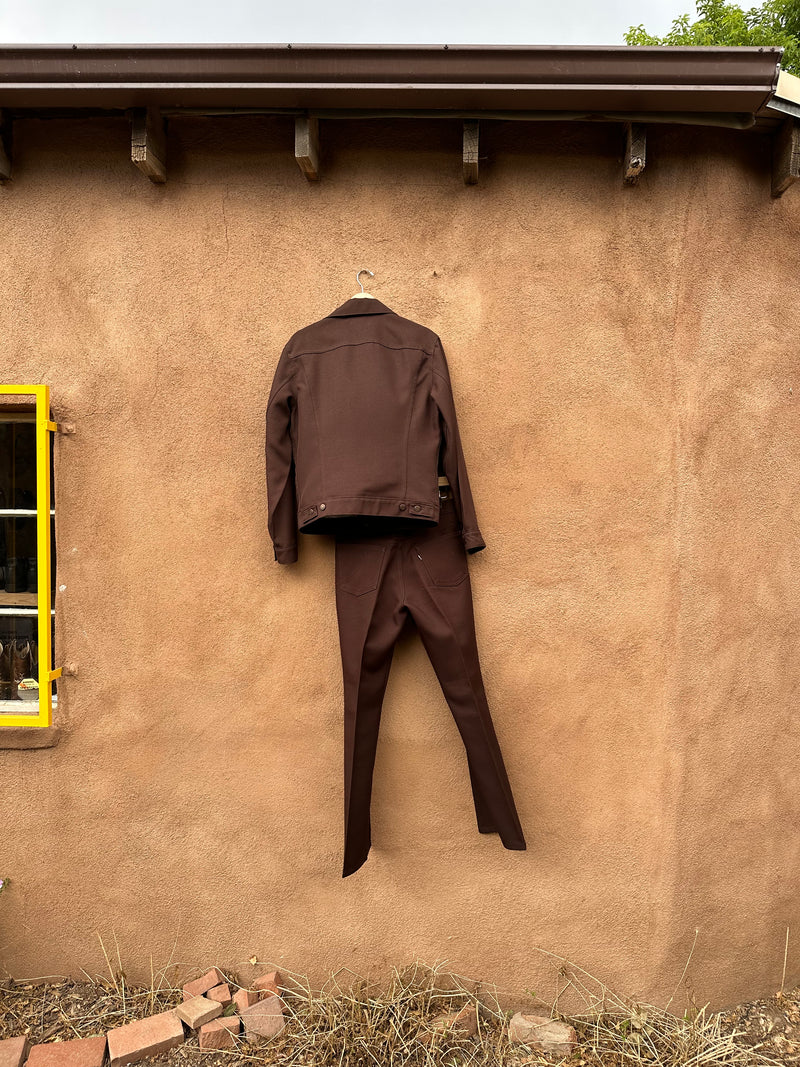 70's Black Label Levi's Leisure Suit