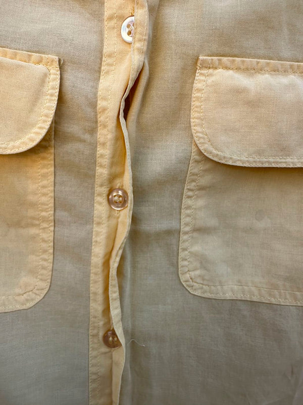 Yellow Franck Olivier Cotton Blouse, small