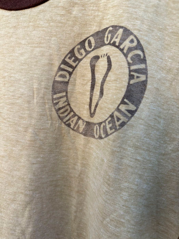 1980's Diego Garcia Indian Ocean Ringer T-shirt
