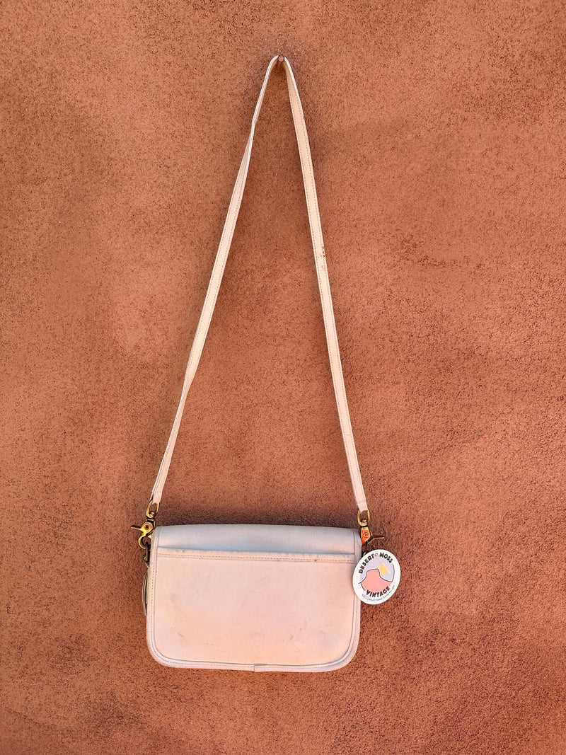 Eggshell Coach Crossbody Bag
