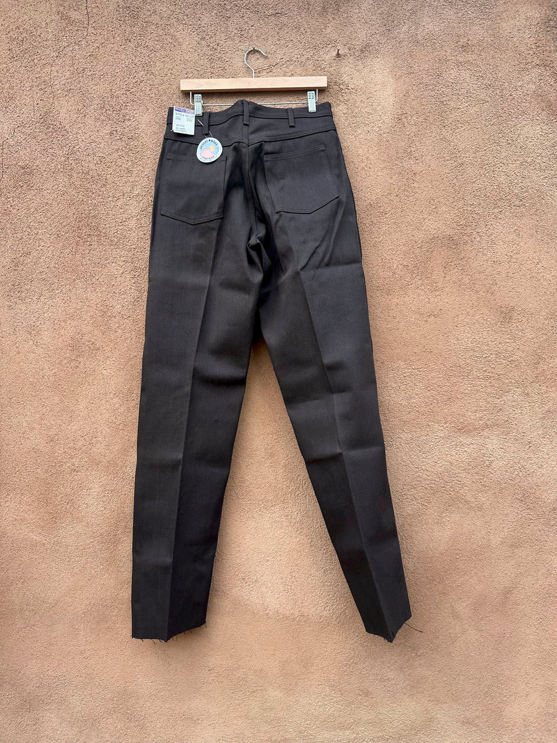 12 oz. Cotton Industrial Work Denim Brown 33 x 37