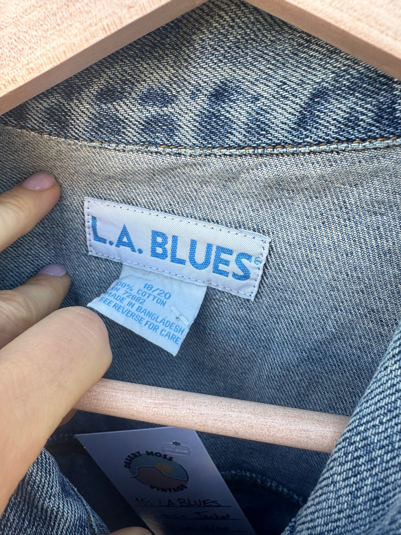 90's LA Blues Denim Jacket