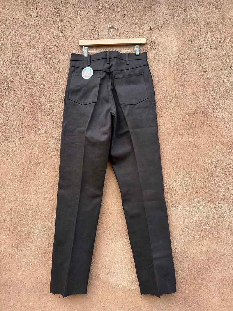 12 oz. Cotton Industrial Work Denim Brown 33 x 37