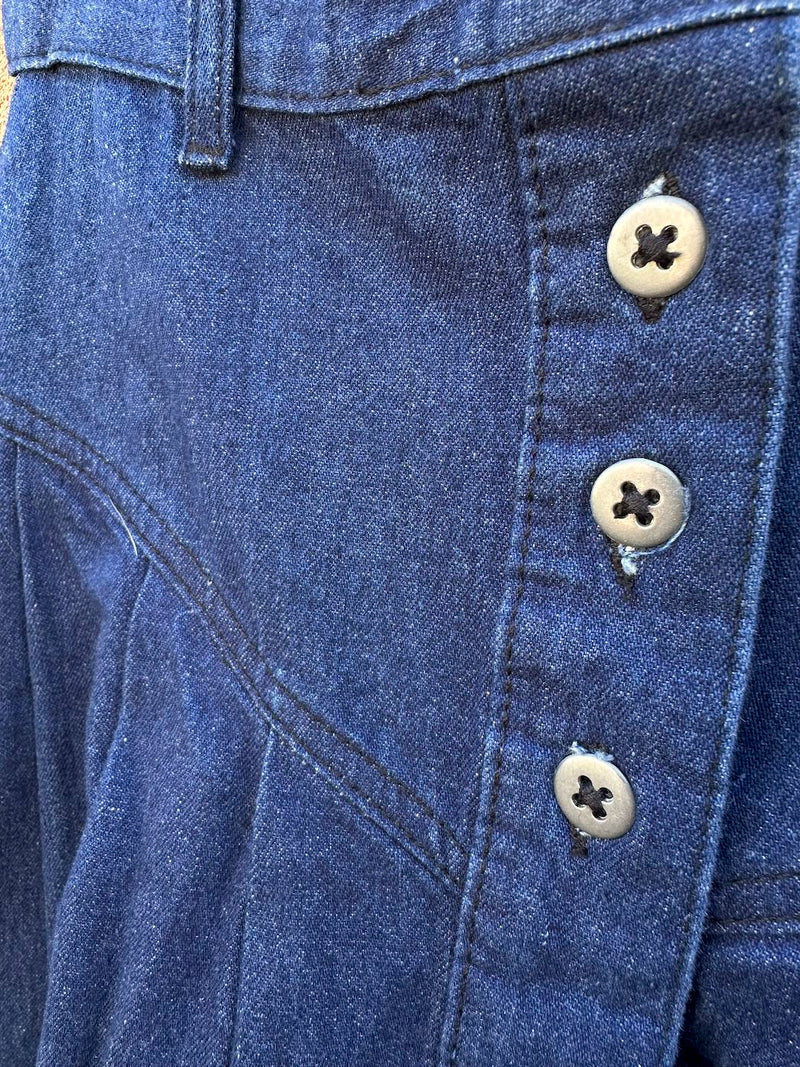 Sundance Denim Skirt, 3/4, Made in USA