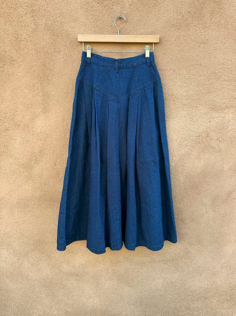 Sundance Denim Skirt, 3/4, Made in USA