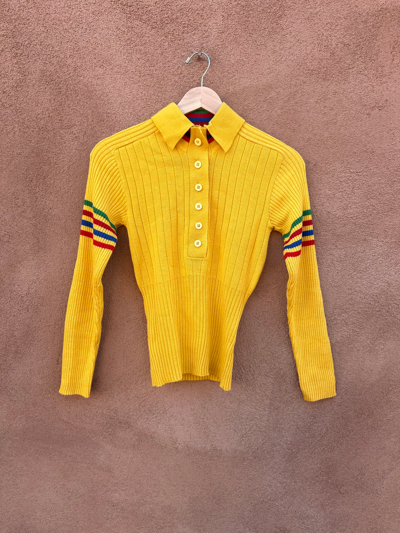 1970's The Line Ski Sweater