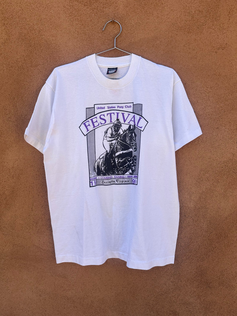 United States Pony Club 1990 T-shirt