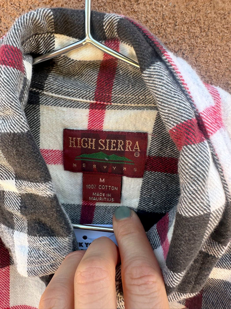 High Sierra by Mervyns Plaid Flannel