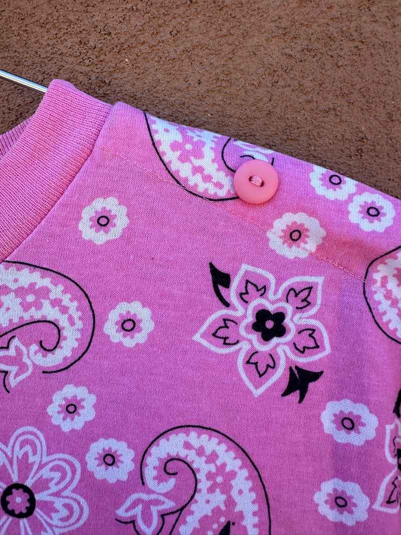 Pink Bandana T-shirt by Style Up