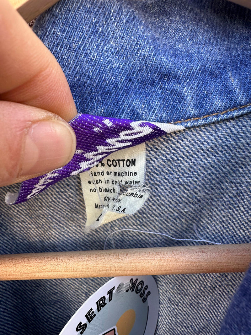Hanna Casual Cropped Denim Jacket