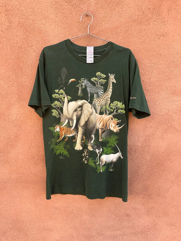 Green Rio Grande Zoo T-shirt