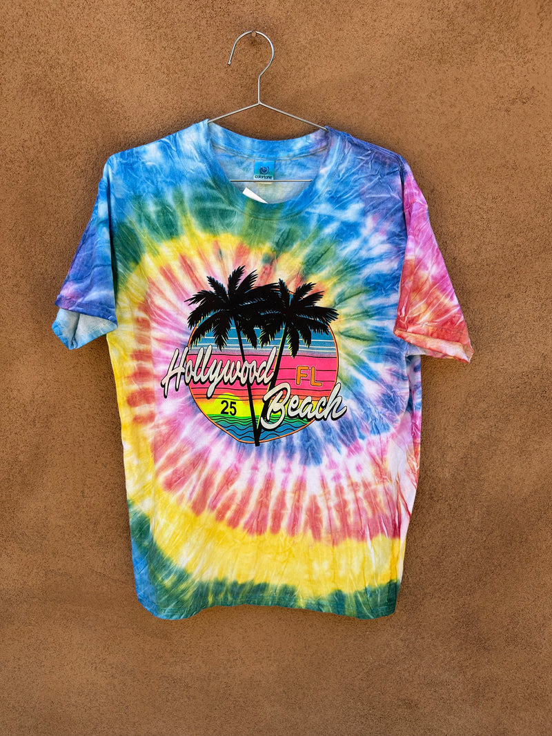 Hollywood Beach, Florida Tie Dye T-shirt