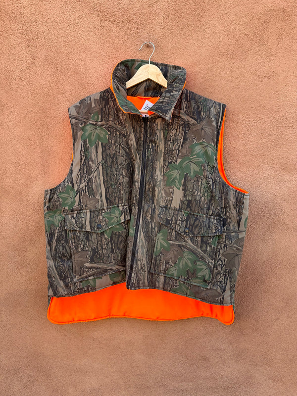 Winchester Reversible Hunting Vest with Rebark Pattern