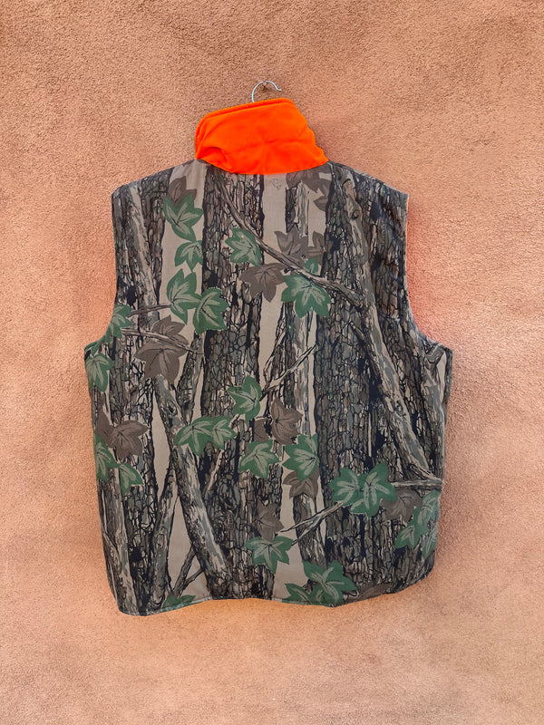 Winchester Reversible Hunting Vest with Rebark Pattern