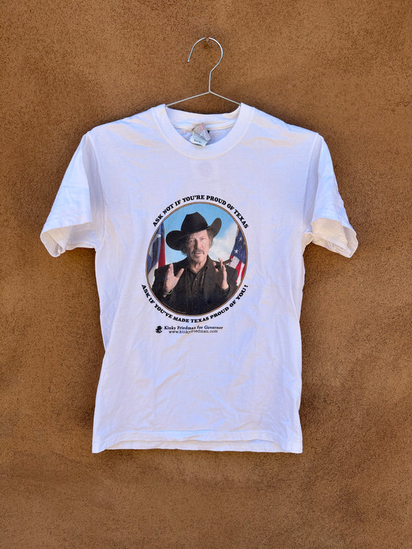 2006 Kinky Friedman for Texas Governor T-shirt